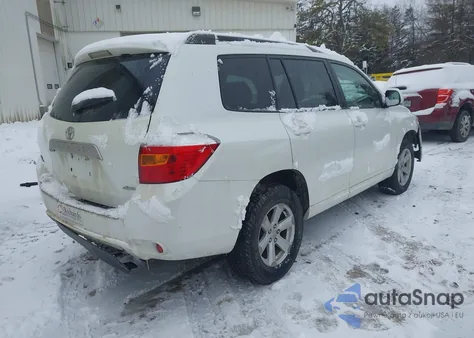 2010 Toyota Highlander Base V6 z USA, uszkodzony, nr VIN JTEBK3EH3A2165691